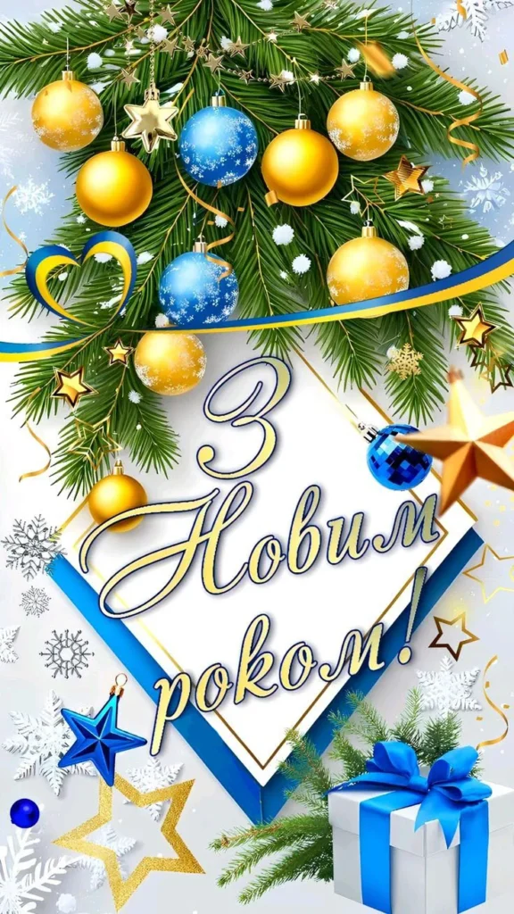 Святкове привітання українською