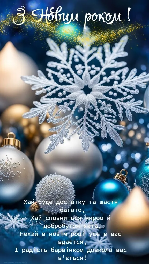 З Новим роком та добрими новинами